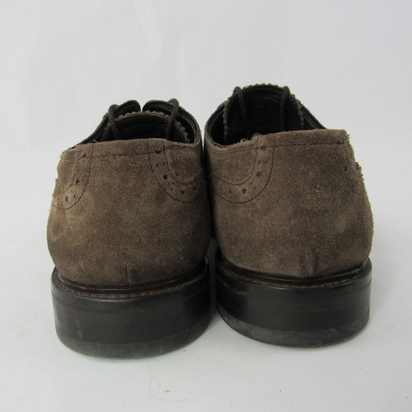 Massimo Dutti Suede Leather Lace Up Oxford Shoes main image 6